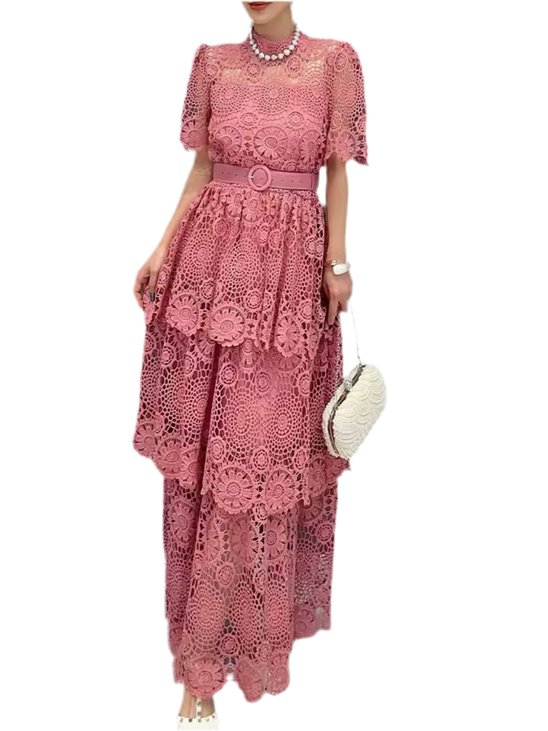 Solid colors maxi dress