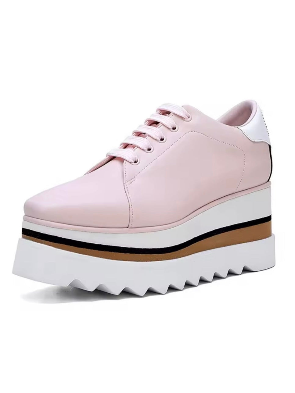 Lace up solid colors oxfords