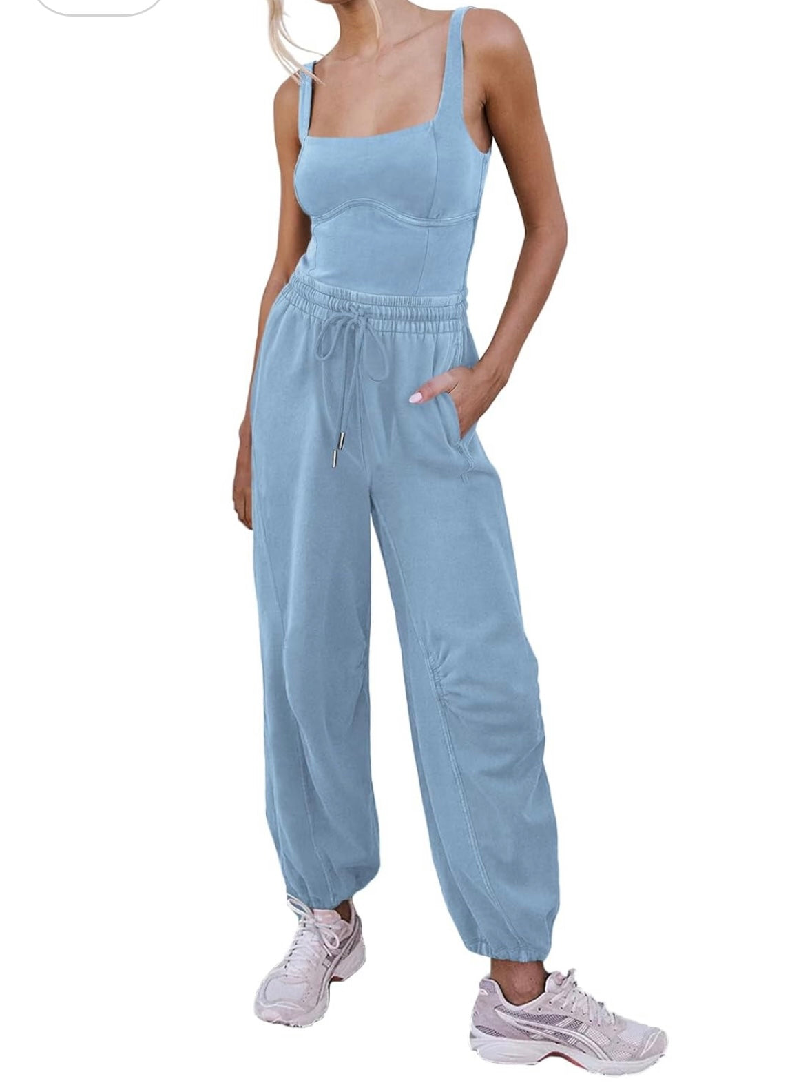 Solid colors sleeveless jumper