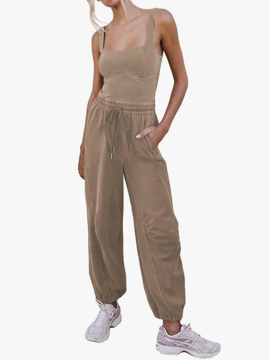 Solid colors sleeveless jumper