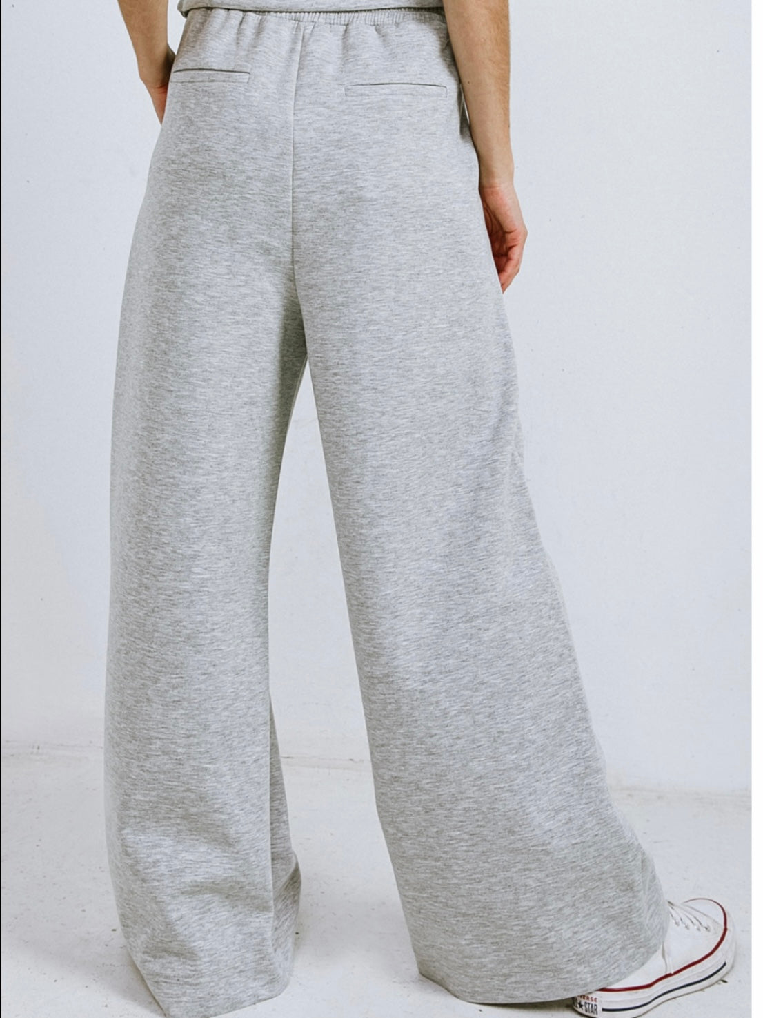 Gray set of 2 vest top and pants