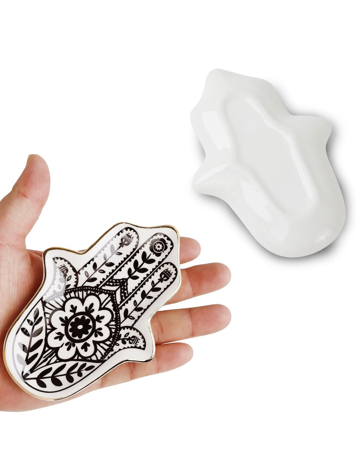 Mahjong Hamsa set of 2 hand dice holder accessories