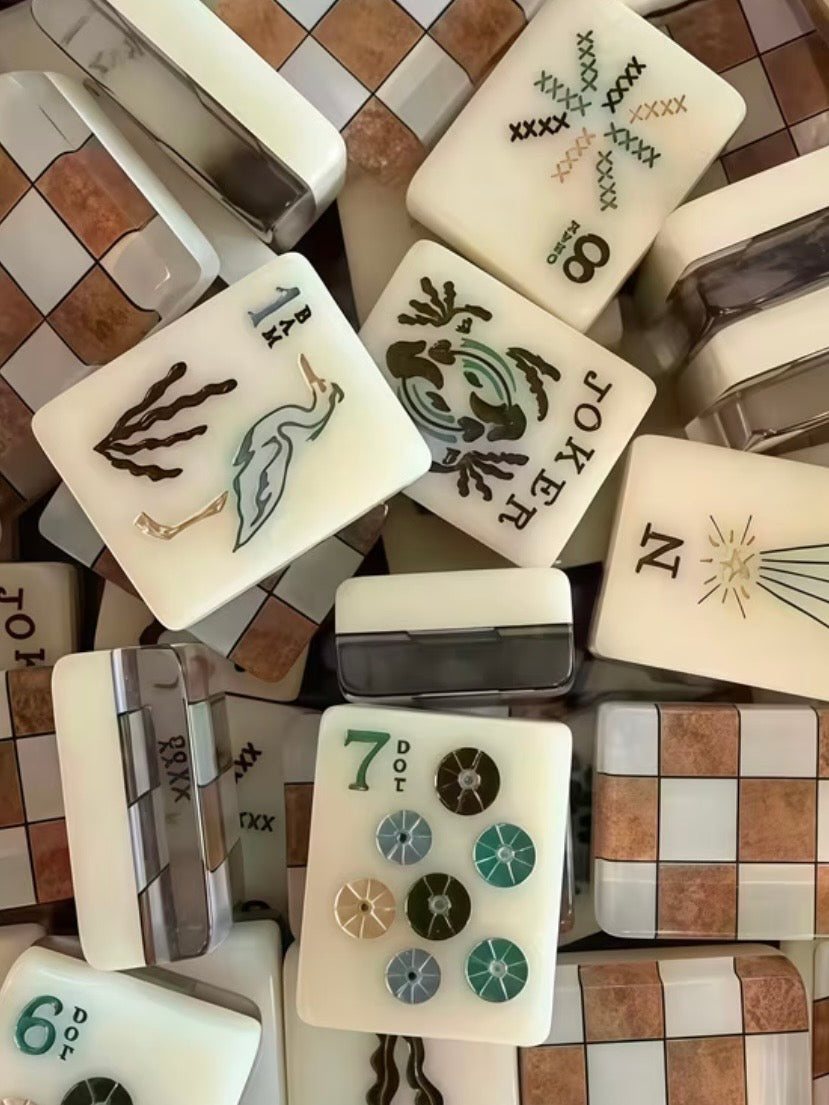 Ocean Mahjong tiles set