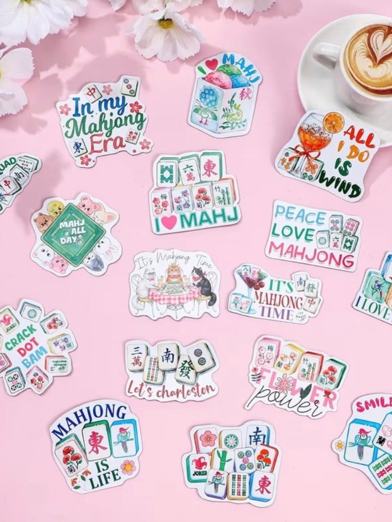 Fridge Magnets mahjong lovers