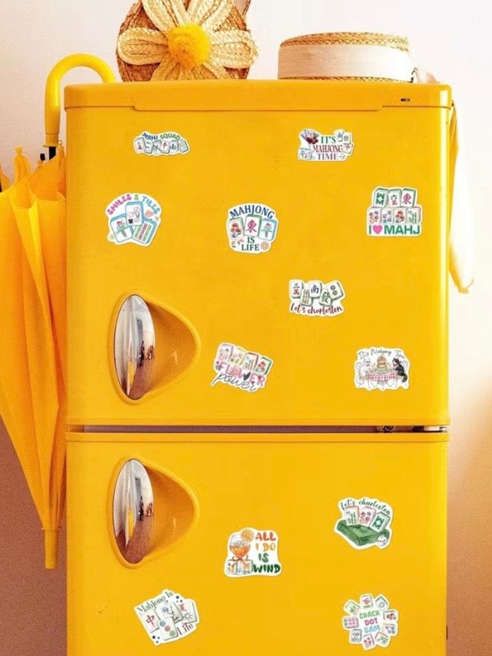 Fridge Magnets mahjong lovers