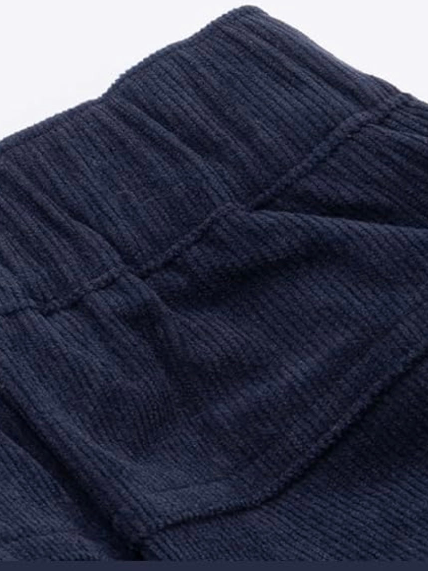 Navy blue wide pants