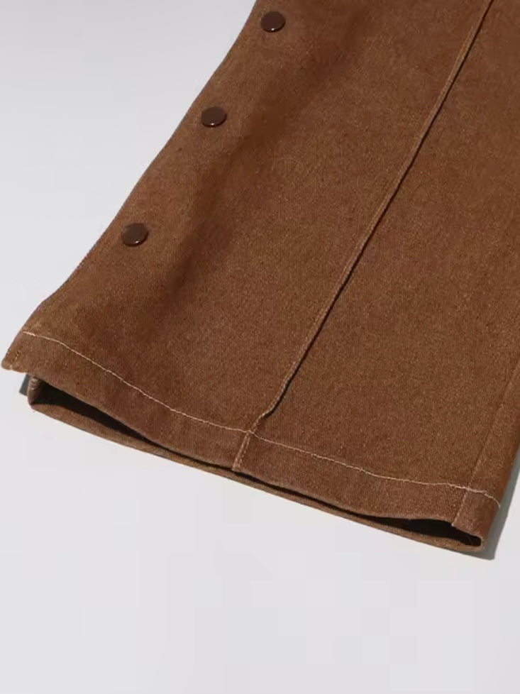 Brown set of 2, Jacket and pants