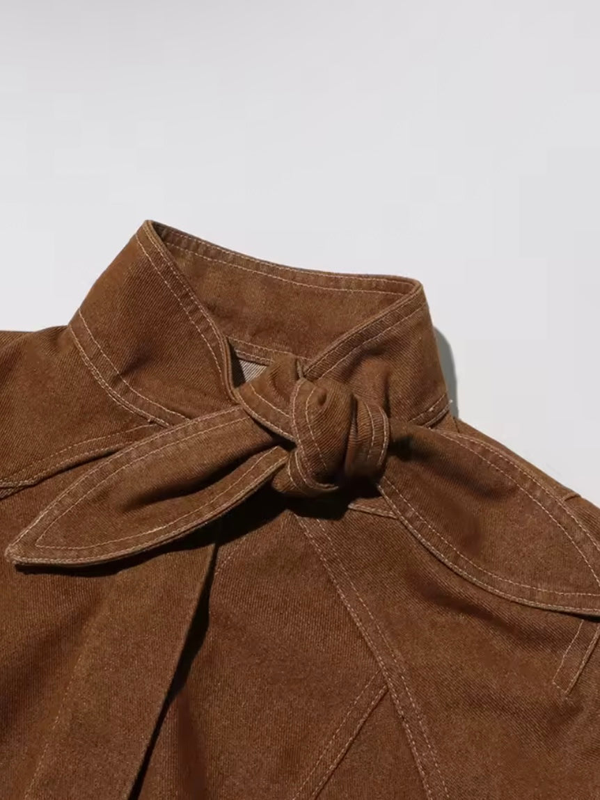 Brown set of 2, Jacket and pants