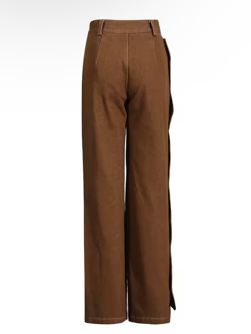 Brown set of 2, Jacket and pants
