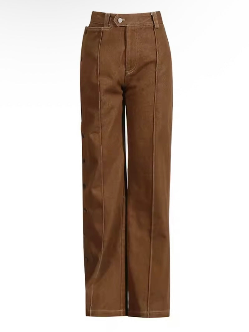 Brown set of 2, Jacket and pants