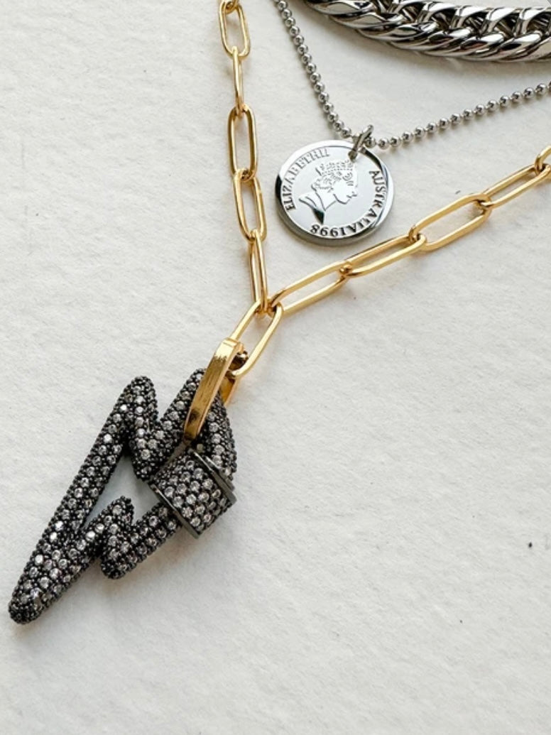 Lightning set of 3 necklaces