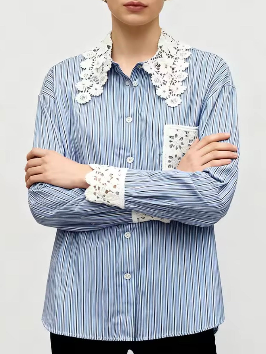 Striped shirt long sleeves