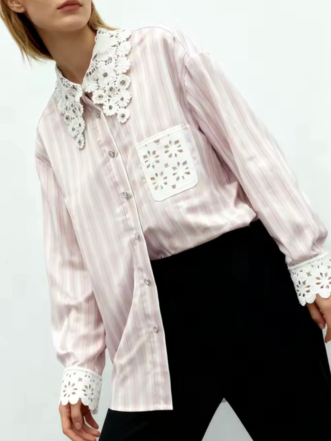 Striped shirt long sleeves