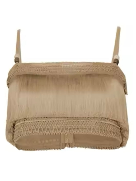 Gold tassels set of 2 swimsuit and maxi skirt