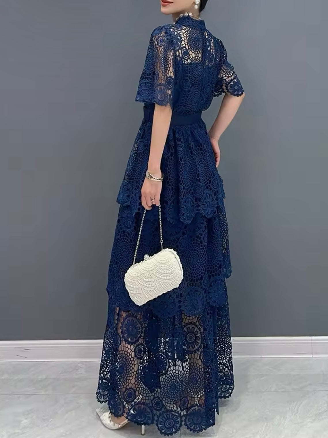Solid colors maxi dress