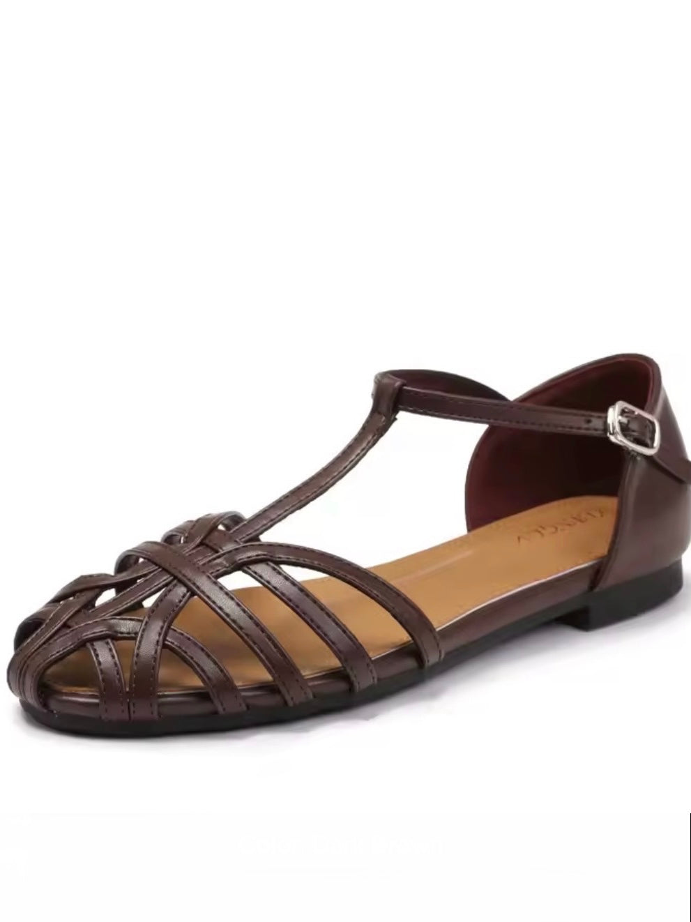 Gladiator solid colors flat sandals