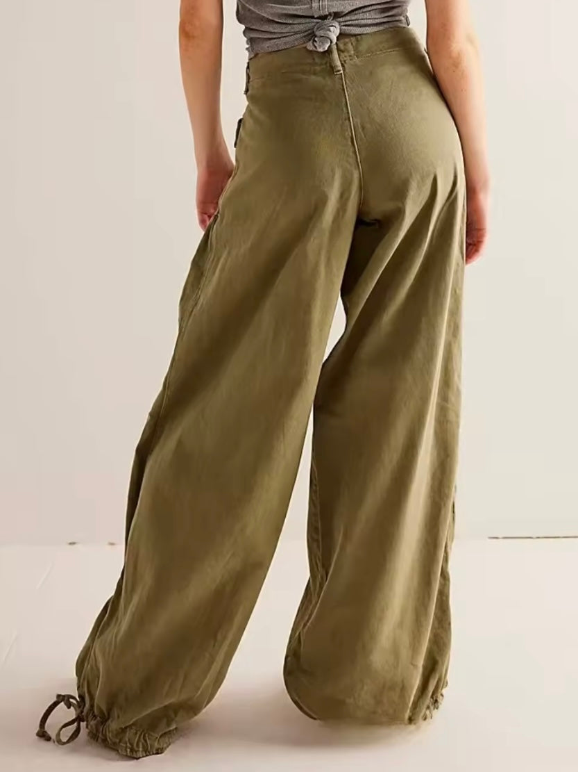 Solid colors Cargo jeans joggers pants