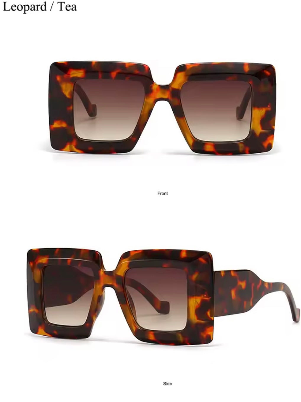 Big square sunglasses