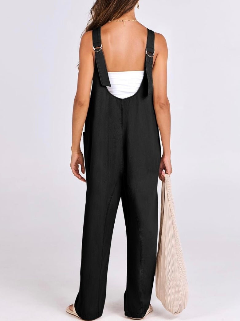 Black baggy jumpsuit - Wapas