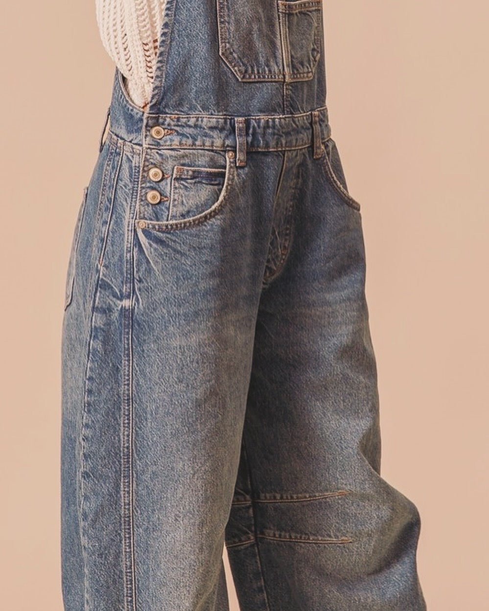 Blue denim jumper overall - Wapas