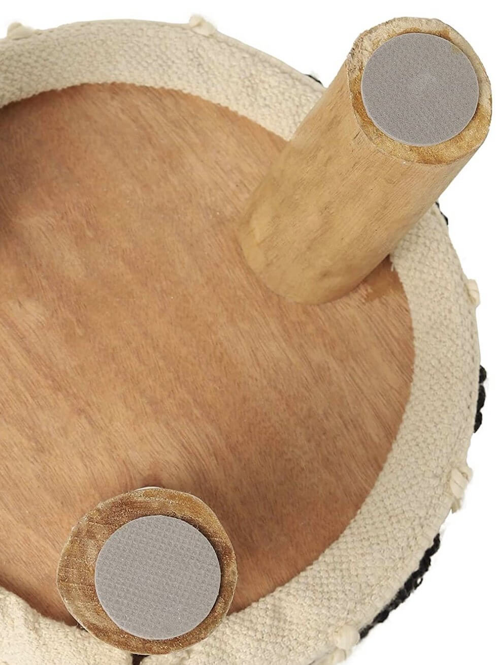 Boho stool. Ottoman - Wapas