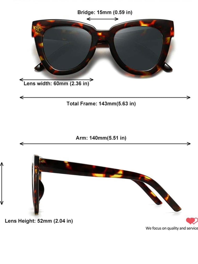 Brown cat sunglasses - Wapas