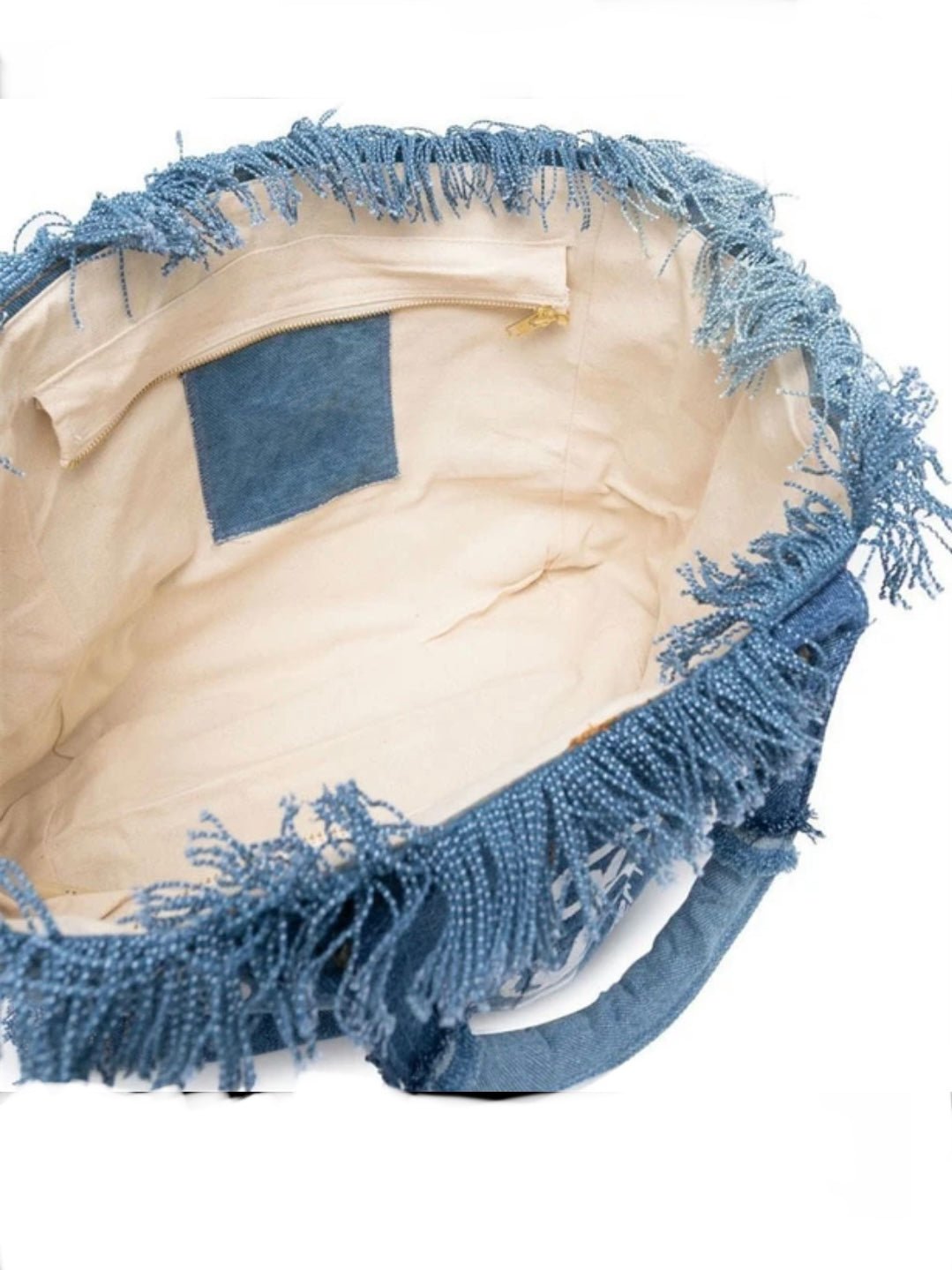 Denim big Saint Barts boho handbag - Wapas