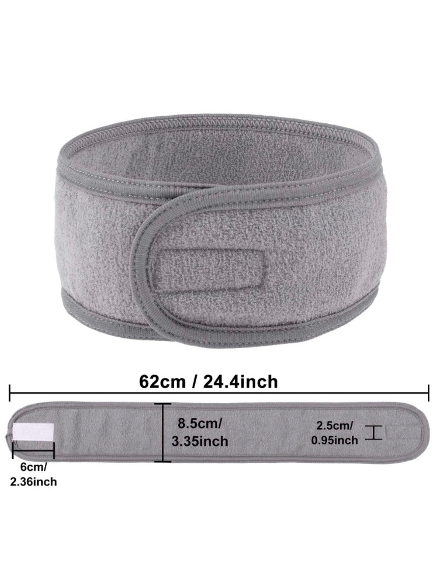 Gray facial headband - Wapas