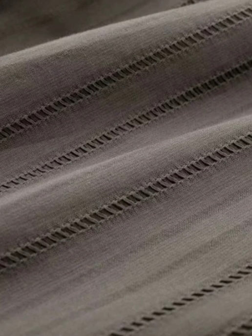 Gray lace set top and pants - Wapas