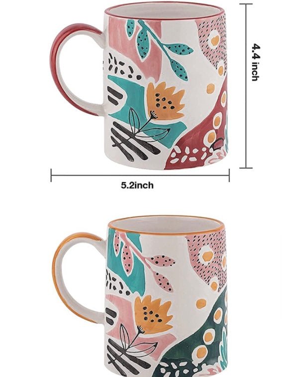Hand painted mug - Wapas