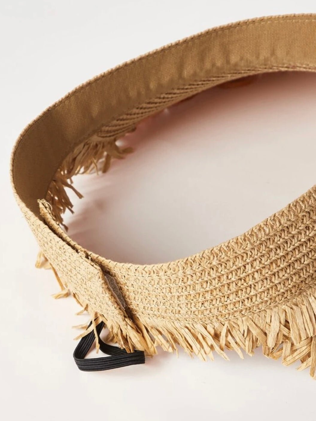Paper beach straw sun hat visors - Wapas