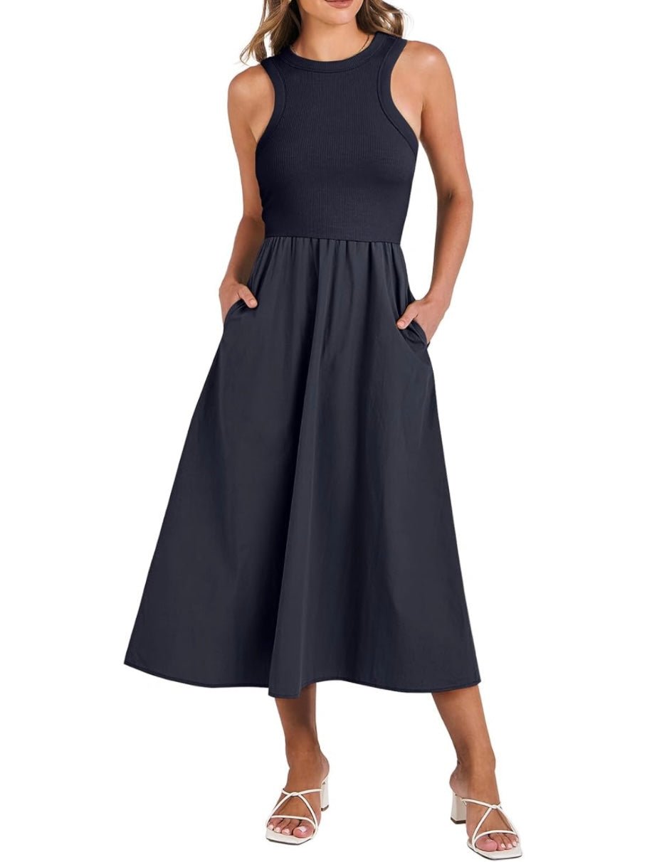 Racerback midi dress - Wapas