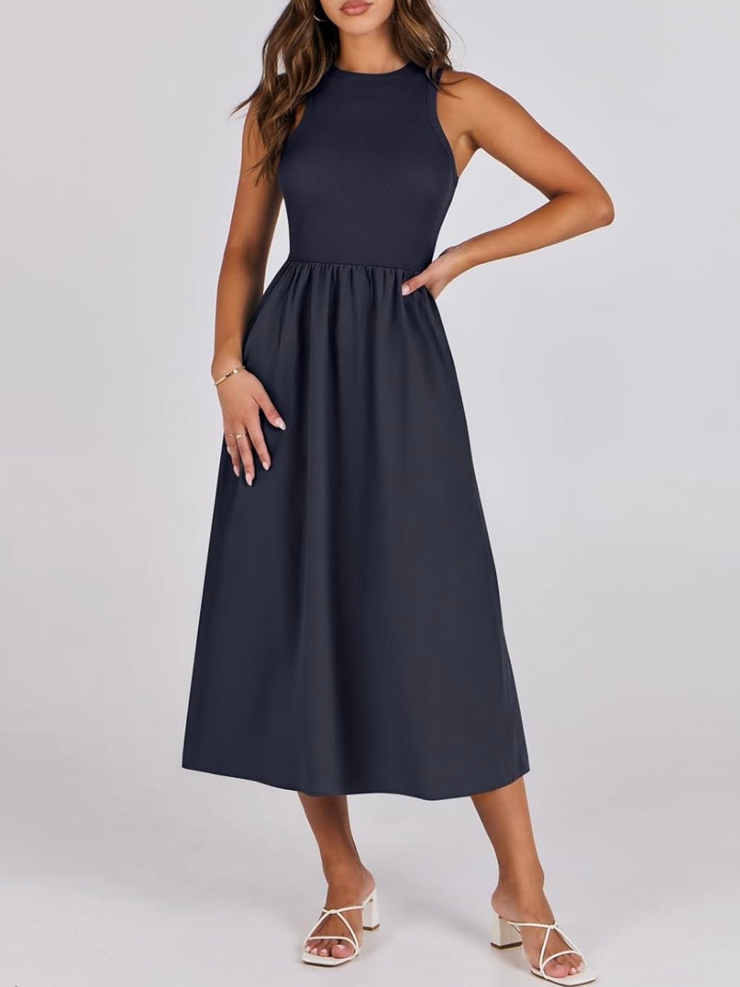 Racerback midi dress - Wapas
