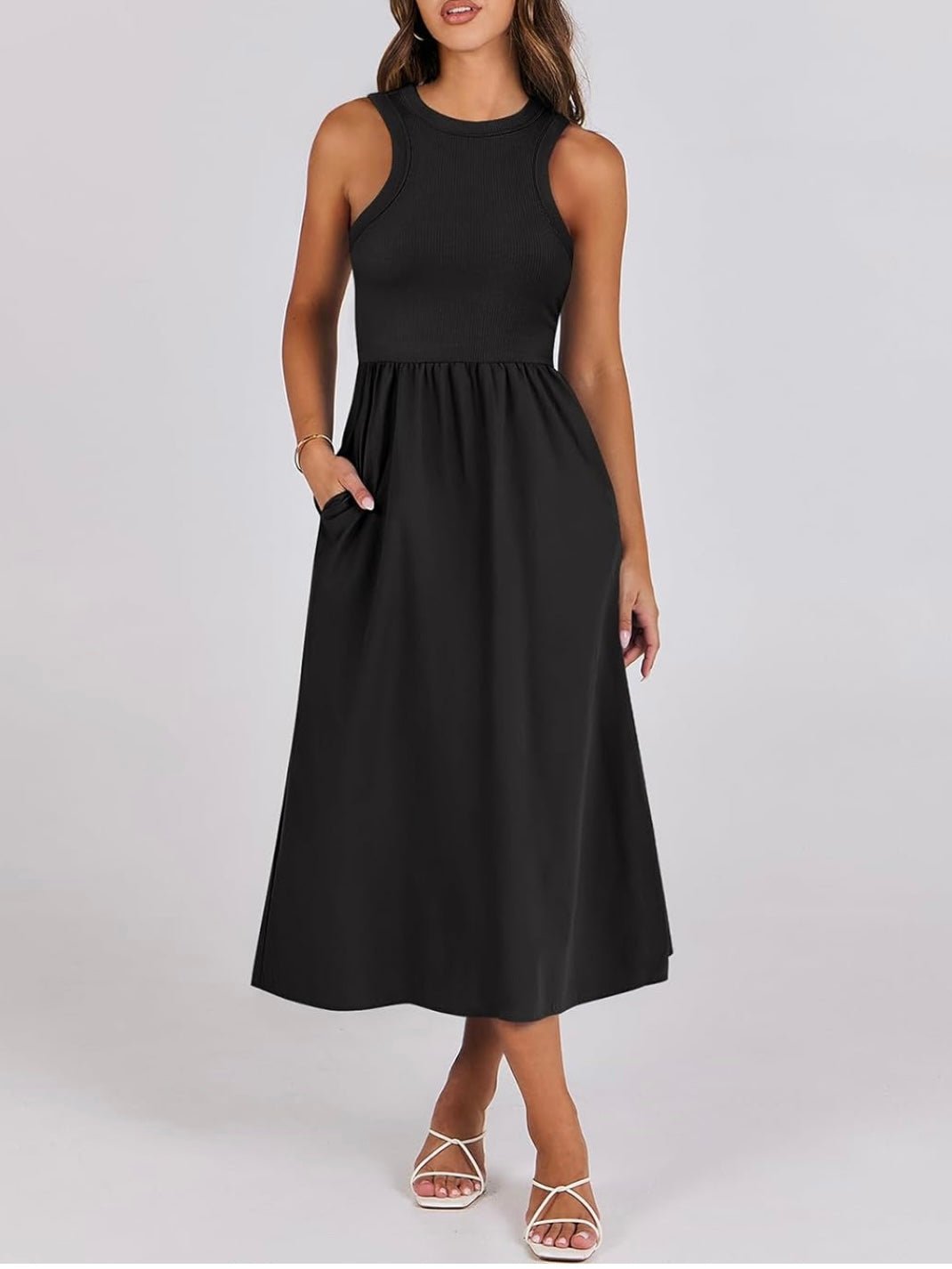 Racerback midi dress - Wapas