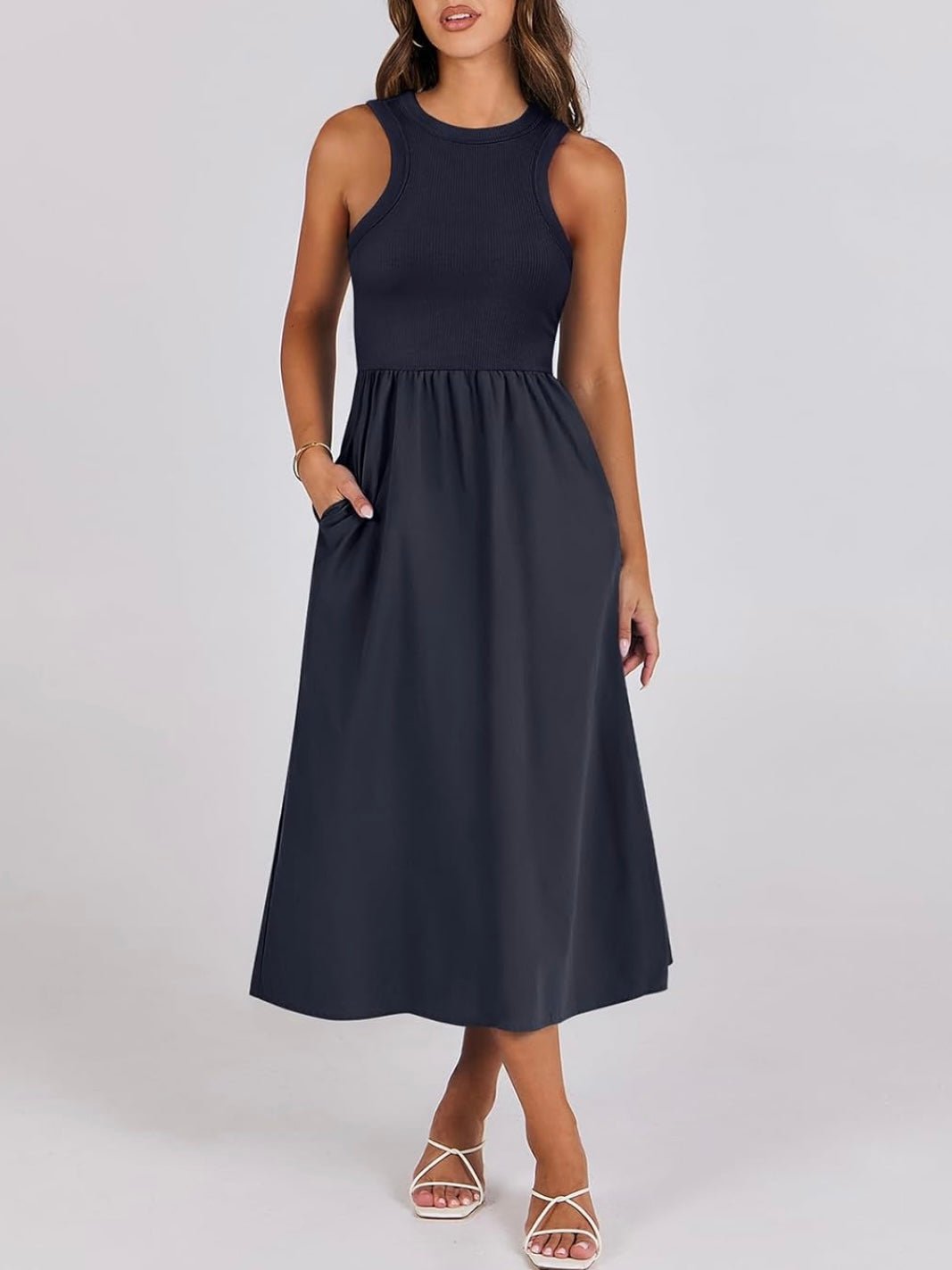 Racerback midi dress - Wapas