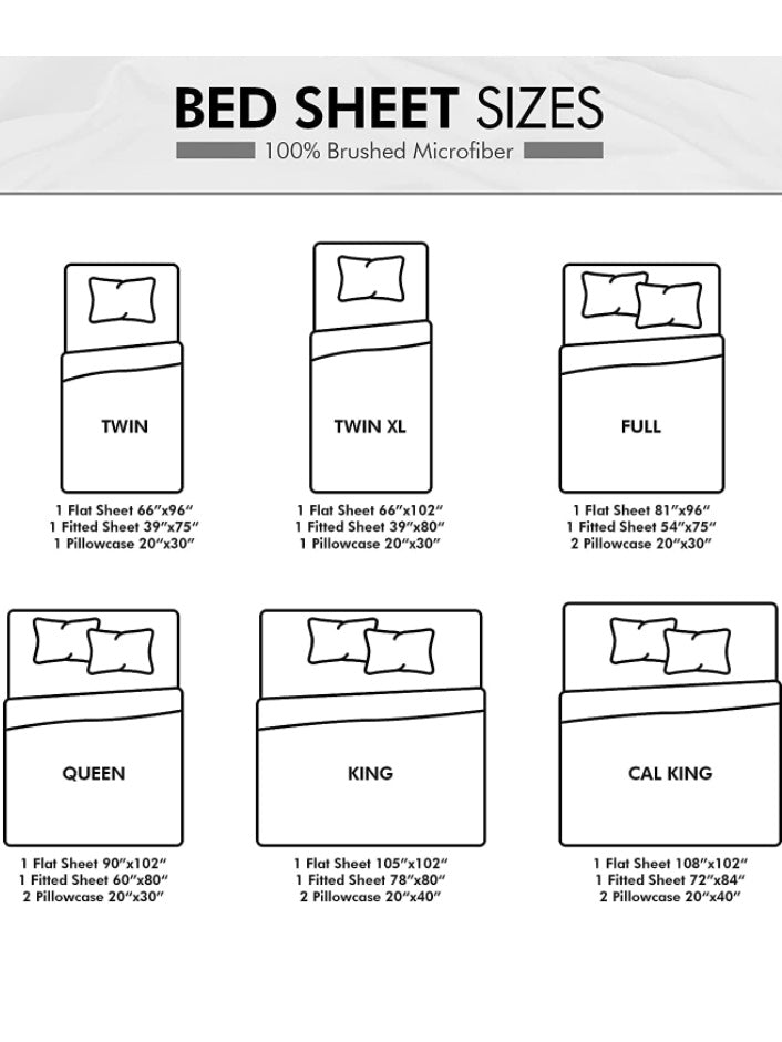 Red and white print sheets set - Wapas