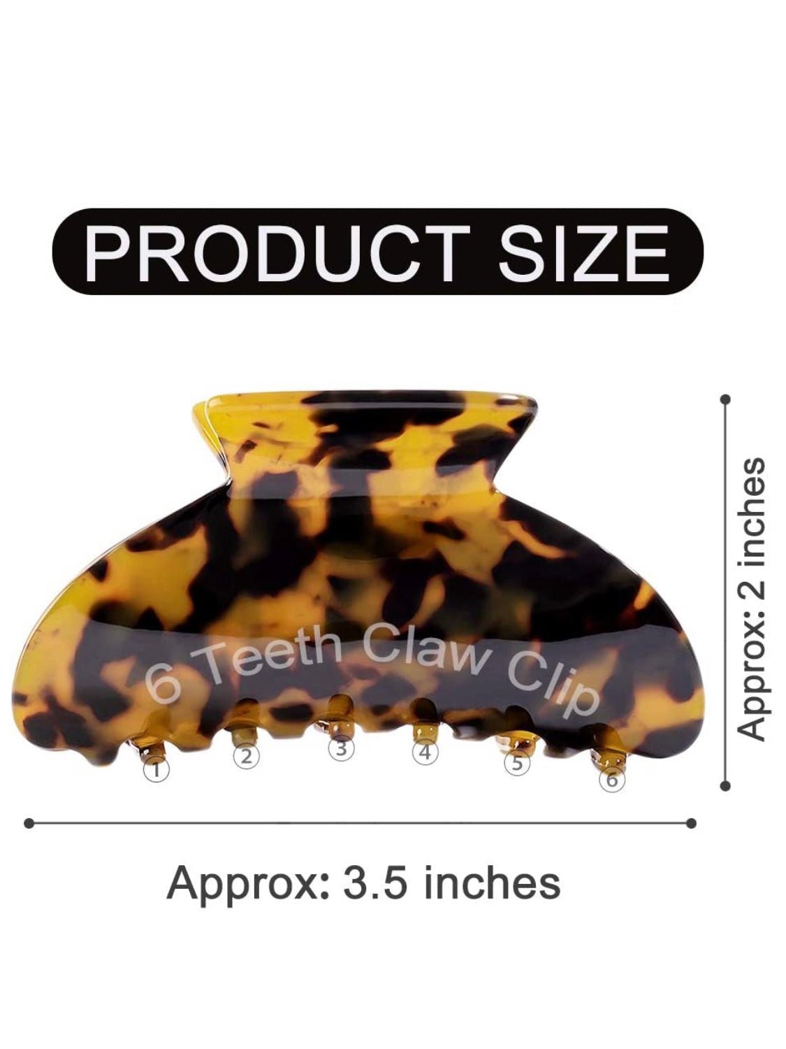 Set of 2 hair clips accessories - Wapas