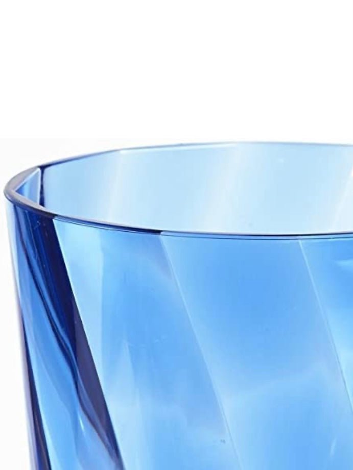 Set of 8 multicolored tall plastic cups - Wapas