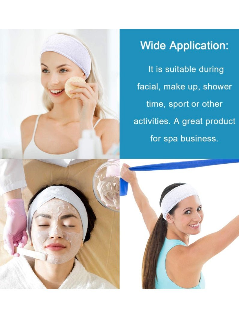 White facial headband - Wapas