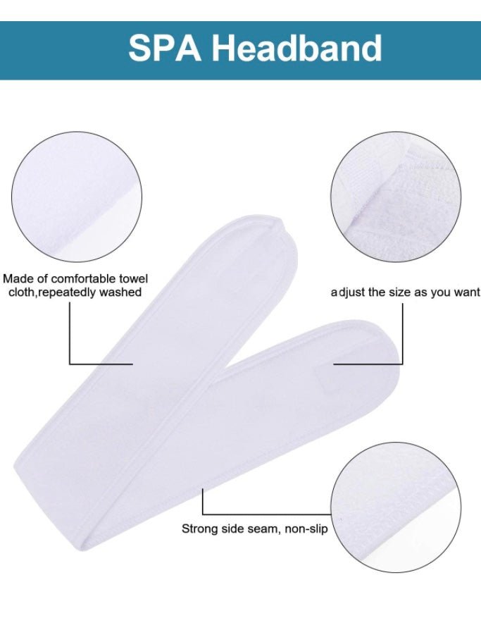 White facial headband - Wapas
