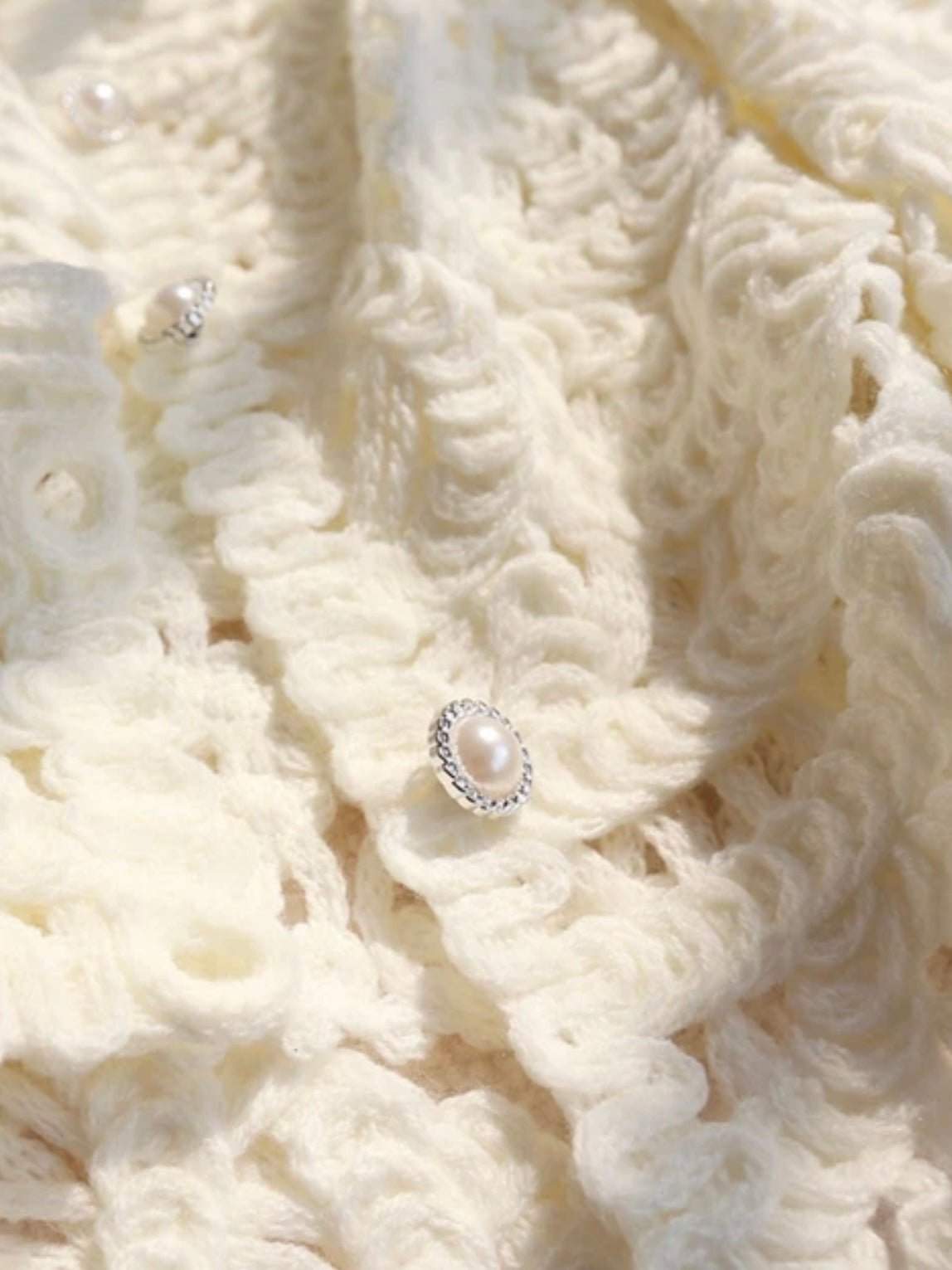 White knitted sweater - Wapas