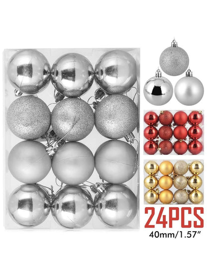 24 Christmas ball ornaments - Wapas