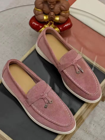 Slip on loafers moccasins shoes