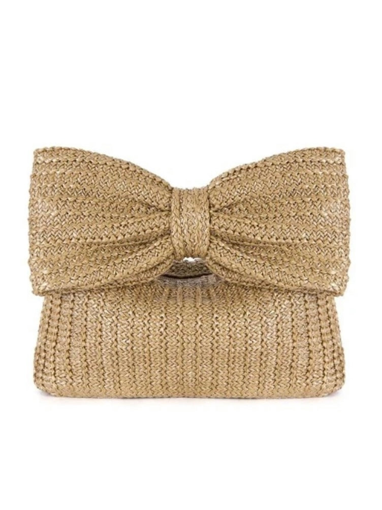 Rectangle bow clutch