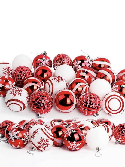 36 Christmas ball holiday ornaments - Wapas