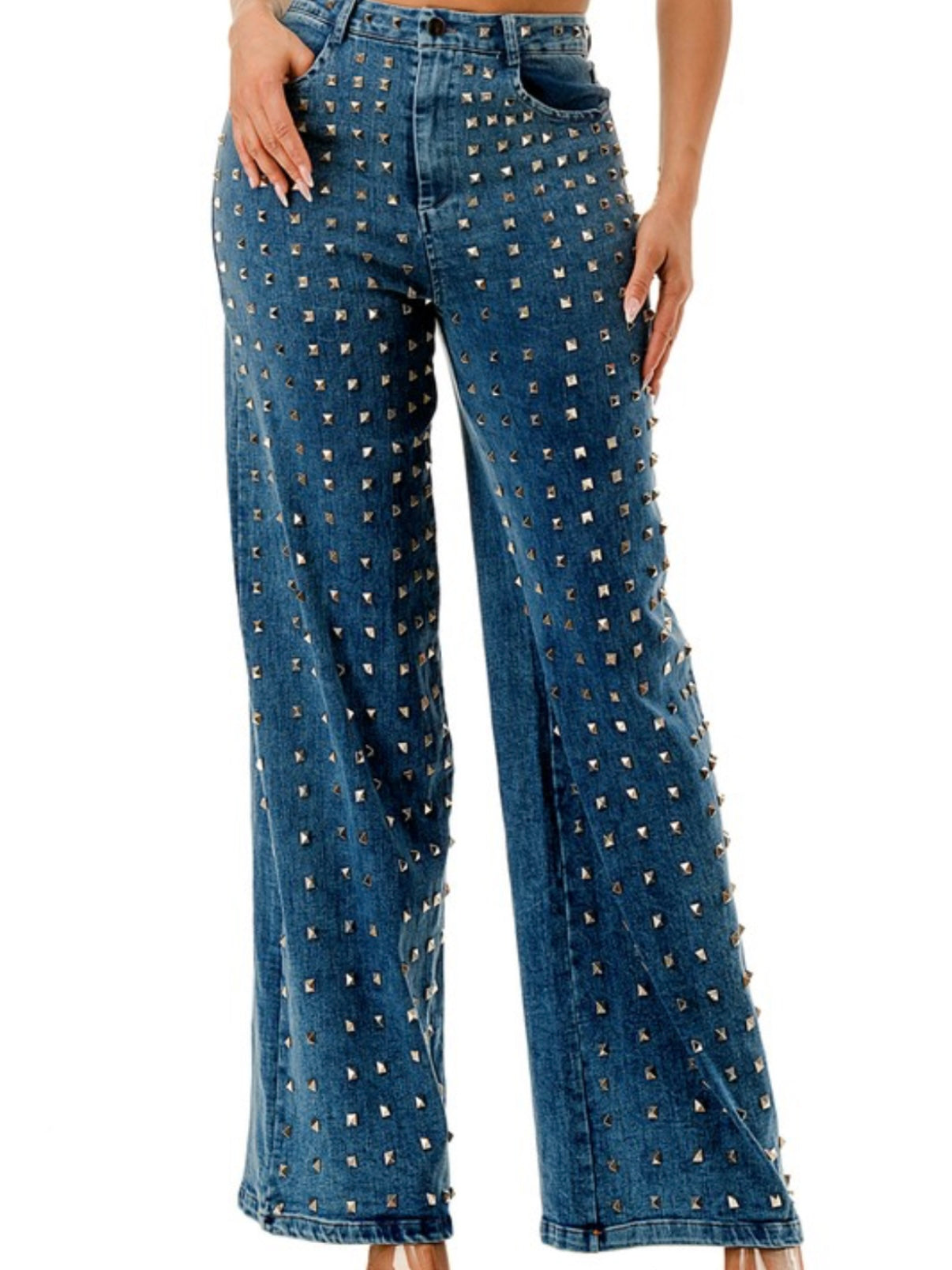 Isa studded jeans