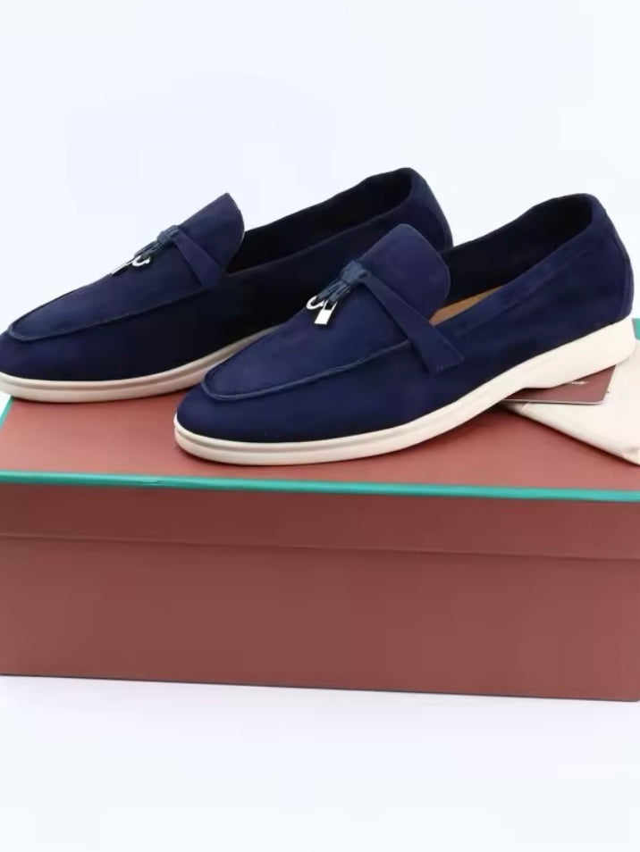 Slip on loafers moccasins shoes