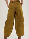 Army Green cordurey barrel jeans