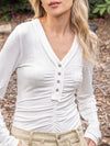 White top light sweater