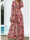 Pink rose colored maxi dress